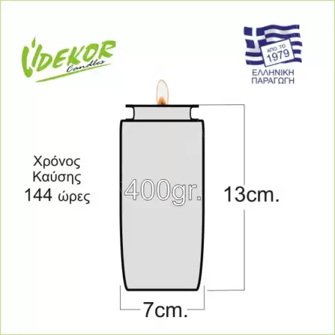 Φυτικά Επιτάφια Κόκκινα 6 Ημερών – Κιβώτιο Χονδρικής 20τεμ.