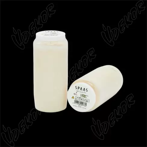 Επιτάφια Spaas Λευκά 6 Ημερών – Φυτικό Κερί Βιολογικό, Κιβώτιο 20τεμ.