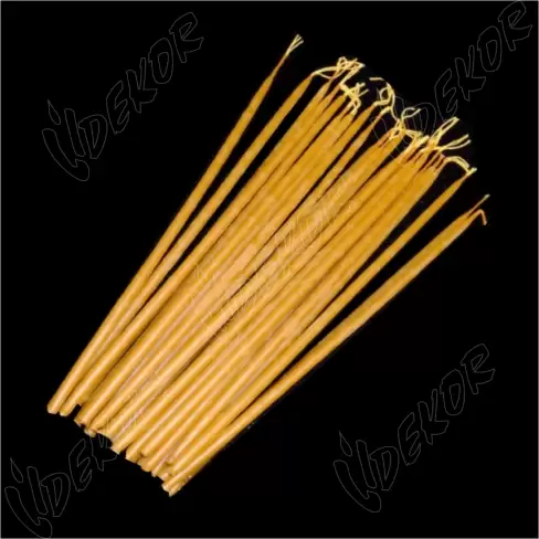 Αγνά Εκκλησιαστικά Κεριά Μέλισσας Ν.1 1kg