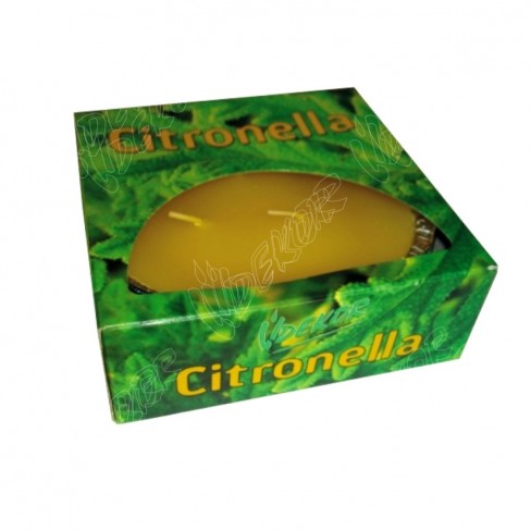 Citronella Κερί Αλουμίνιο Νο3 Κιβώτιο 10 τεμάχια (10x2,49€)+ΦΠΑ