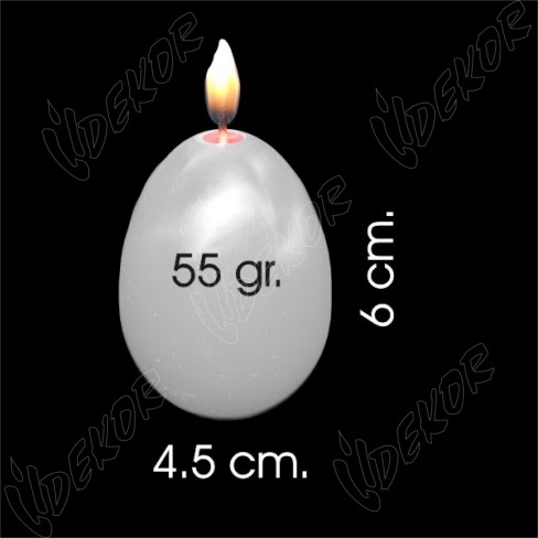 Αυγά Πασχαλινά ΓΚΡΙ Φ4,5cm. Σετ 3 τεμάχια 3x0,68€+ΦΠΑ