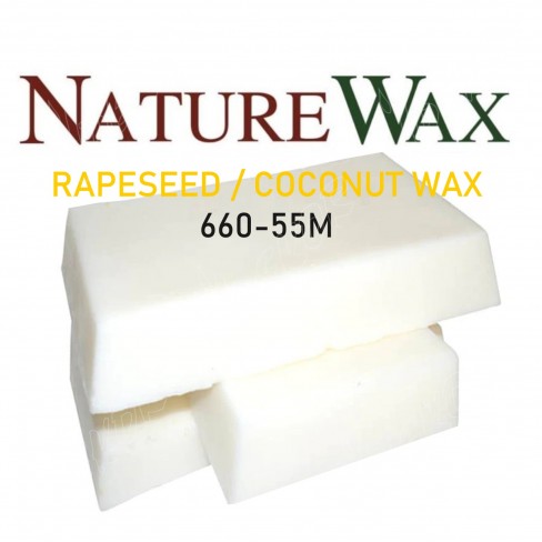 Φυτικό Κερί  Ελαιοκράμβης & Καρίδας Nature Wax  660-55Μ Πλάκα 10 Κιλά Χ 7,00€+ΦΠΑ/το κιλό 