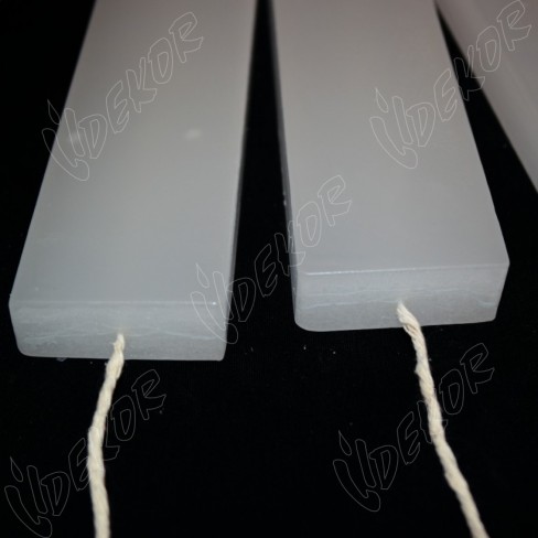 Πασχαλινή Λαμπάδα Λευκή Μίνι Σούπερ Πλακέ 18cm  Κουτί 3 τεμάχια  (τιμή τεμαχίου 1,20€+ΦΠΑ) 